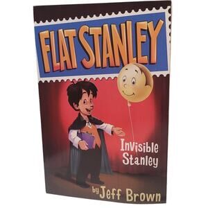 Invisible Stanley (Flat Stanley) Jeff Brown 9780060097929 – EUC